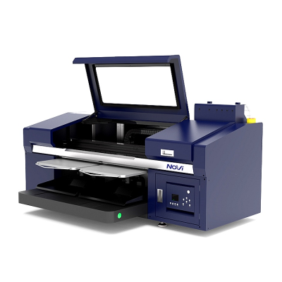 数码 T 恤印花机印出来的图案，摸...